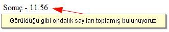 Değişken Tanımlamaları, Operat&ouml;rler