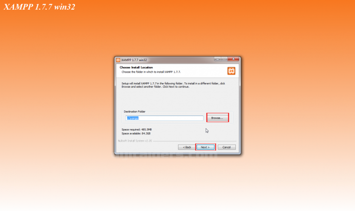 Xampp Kurulumu