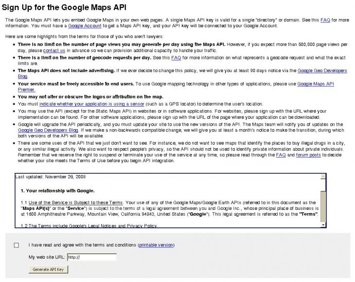 Google Map Kullanarak Harita Tasarlamak