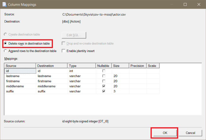 CSV Dosyasını SQL Server'a Aktarmanın 2 Kolay Yolu